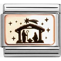 Nomination CLASSIC Rose Gold Nativity Charm 430111/19