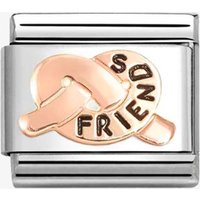 Nomination CLASSIC Rose Gold Friends Promise Knot Charm 430202/36