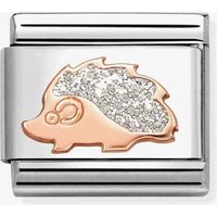 Nomination Composable Classic Rose Gold Glitter Hedgehog Charm 430205/31