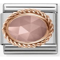 Nomination CLASSIC Rose Gold Stones Apricot Chalcedony Charm 430507/34
