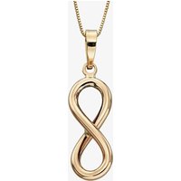 Gold Classic 9ct Yellow Gold Infinity Symbol Pendant GP2109 GN141