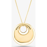 9ct Yellow Gold Open Disc Pendant GP2167 GN141