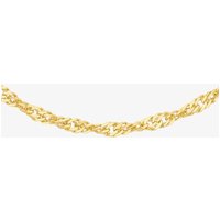 Gold Classic 9ct Yellow Gold Diamond Cut Twist Curb Chain 1.13.0463
