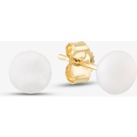 9ct 5 x 5.5mm Drilled Freshwater Pearl Stud Earrings EOZ102SD