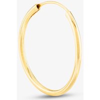 9ct Yellow Gold 18mm Sleeper Single Hoop Earring 1.53.9819 (1X SINGLE EARRING)