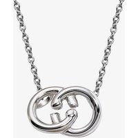 Sterling Silver Linked Circle Necklace MK-953