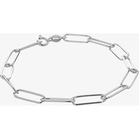 Silver Paperlink Chain Bracelet 8.29.1542