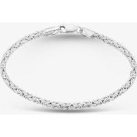 Sterling Silver 2.5mm Byzantine Chain Bracelet S1059-07