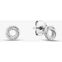Sterling Silver Multi Band Twist Stud Earrings WTE3703XX0000R1