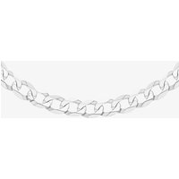 Sterling Silver 20 Inch Flat Curb Chain Necklace 8.13.6365