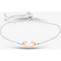 Rosa Lea Women's Heart Sliding Bracelet AM-2THB0200006 in Silver