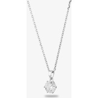 Starbright Silver 8mm Six Claw Cubic Zirconia Pendant E2177P-8M 3A