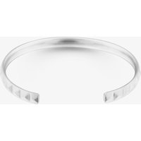 Bourne and Wilde Stainless Steel Pyramid Pattern Cuff Bangle OSB-6154S-MATT