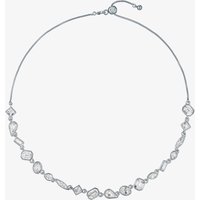 Ted Baker JULIE Silver Tone Plated Multi Cut Crystal Necklace TBJ4200-01-02