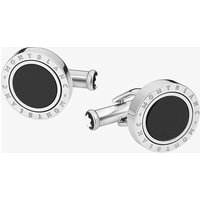 Montblanc Meisterstuck Round Black Onyx Cufflinks 116664