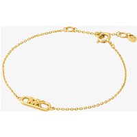 Michael Kors Premium MK Statement Link Gold-Tone Sterling Silver Bracelet MKC164100710