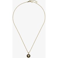 Gucci Gucci Interlocking 18ct Yellow Gold Onyx Necklace YBB78934000100U