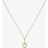 Gucci Horsebit 18ct Yellow Gold & Diamond Pendant YBB83232100200U
