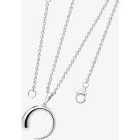Lucy Quartermaine Silver Luna Pendant Necklace LP2