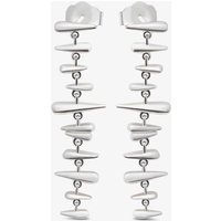 Lucy Quartermaine Silver Shard Dropper Earrings SHER1