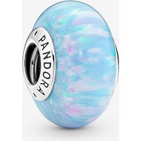 PANDORA Silver Opalescent Ocean Blue Charm 791691C01