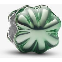 PANDORA Sterling Silver Green Clover Mini Charm 794817C01