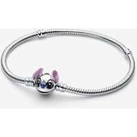 PANDORA Disney Stitch Silver Snake Chain Bracelet 593738C01-23