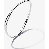 PANDORA Silver Organically Shaped Bangle 593317C00-1