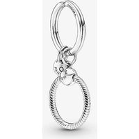PANDORA Moments Silver Charm Keyring 399566C00