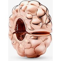 PANDORA 14ct Rose Gold Plated Slim Studded Clip Charm 782716C00