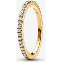 Pandora 14ct Gold Plated Sparkling Band Ring 162999C01-56
