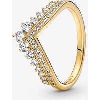 Pandora 14ct Gold Plated Wish Tiara Ring 167736C01-60
