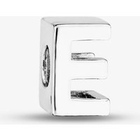 Rosa Lea Women's Letter E Charm AM-2THB0071-E in Silver