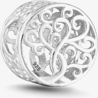Rosa Lea Women's Tree Of Swirls Charm AM-2THB016604 in Silver
