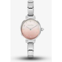 Nomination Classic Time Paris Steel & Pink Pastel Fade Dial Watch