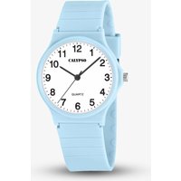 Calypso Ladies Sweet Time Blue Rubber Strap Watch K5880/3