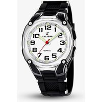 Calypso Mens Street Style White Rubber Strap Watch K5560/4