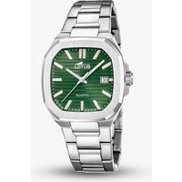 Lotus Mens Classic Green Octagonal Dial Watch L19047/3