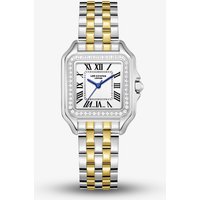Lee Cooper Ladies Silver Square Dial Two Tone Bracelet Watch LC08398.230