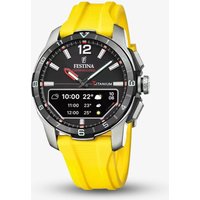 Festina Mens Connected D Yellow Dual Display Smartwatch F23000/A
