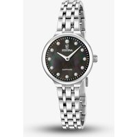 Festina Ladies Mademoiselle Black Mother Of Pearl Dial Watch F20744/6