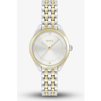 BOSS Mae Two Tone Crystal Watch 1502724