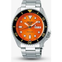 Seiko Mens 5 Sports Orange Automatic Watch SRPD59K1