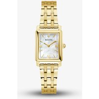 Bulova Women's Rectangular MOP Dial Bracelet Watch