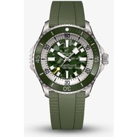 Breitling Superocean Automatic 46 Super Diver Khaki Rubber Watch E10379D31L1S1