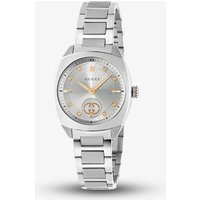 Gucci Interlocking Diamond Stainless Steel Bracelet Watch