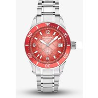 Montblanc Mens Limited Edition Iced Sea Zero Oxygen Red Dial Watch 135762