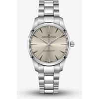 Hamilton Mens Jazzmaster Quartz 40mm Beige Bracelet Watch H32461121