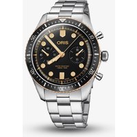Oris Mens Divers Sixty-Five Chronograph Bracelet Watch 01 771 7744 4354-07 8 21 18