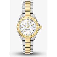TAG Heuer Ladies Aquaracer Quartz Two Tone Bracelet Watch WBD1420.BB0321